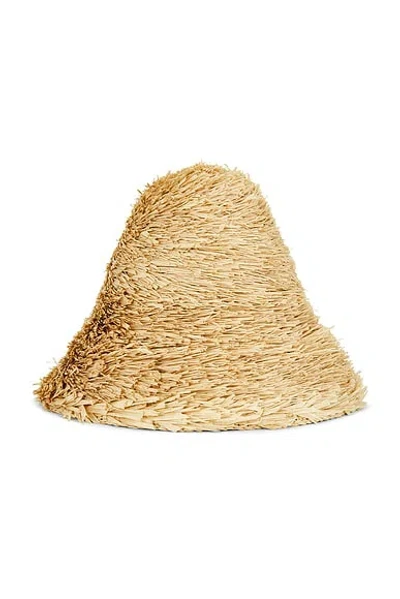 Janessa Leone Gabi Bucket Hat In Brown