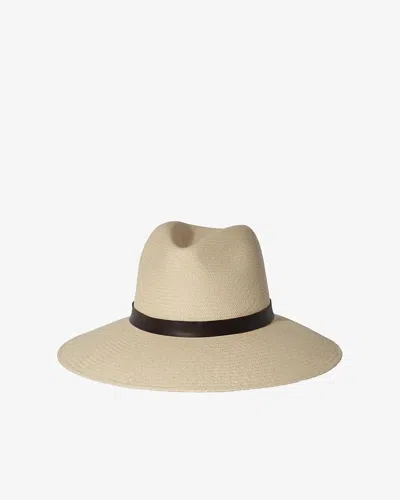 Janessa Leone Gloria Hat In Brown