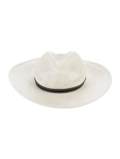 Pre-owned Janessa Leone Hat W/tags In Multi