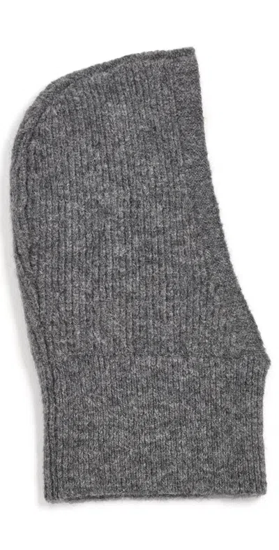 Janessa Leone Hazel Hood Balaclava Dark Grey