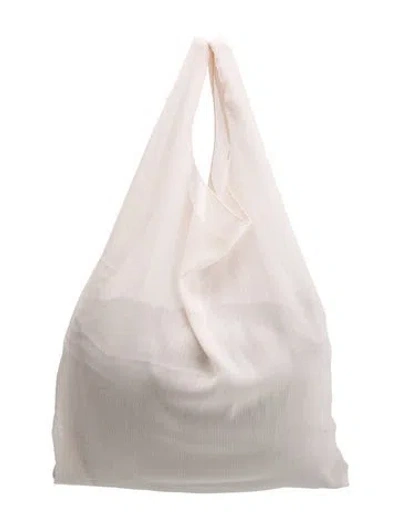 Pre-owned Janessa Leone Hobo In Pink