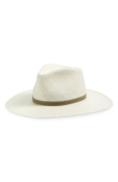 JANESSA LEONE JANESSA LEONÉ JUDE PACKABLE STRAW FEDORA