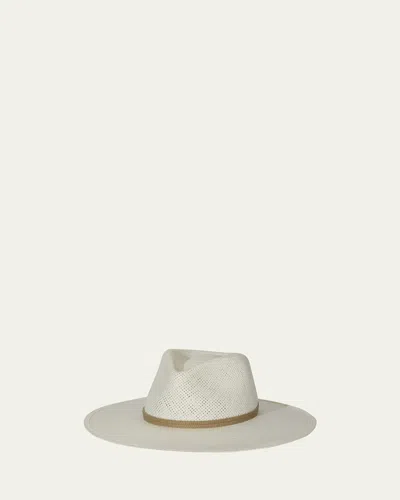 JANESSA LEONE JUDE PACKABLE STRAW FEDORA