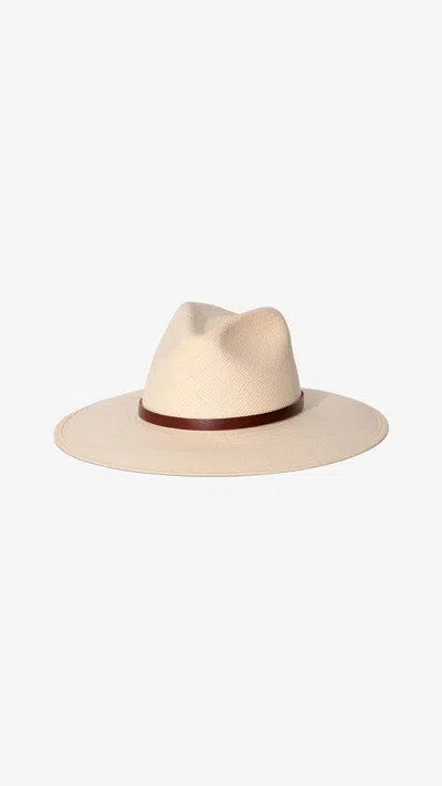 Janessa Leone Judith Hat In Neutral