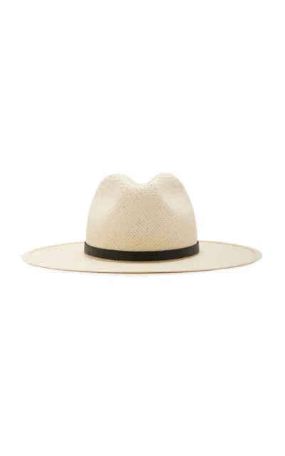 Janessa Leone Lyra Straw Hat In Neutral
