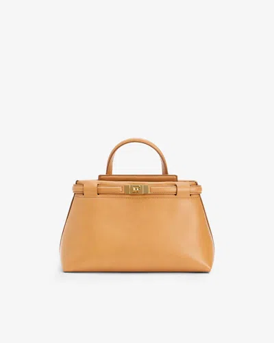 Janessa Leone Mini Leoné Bag In Camel