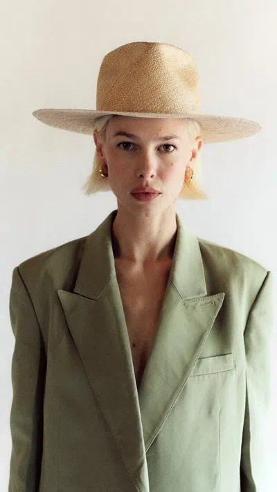 Janessa Leone Misha Hat | Final Sale In Brown