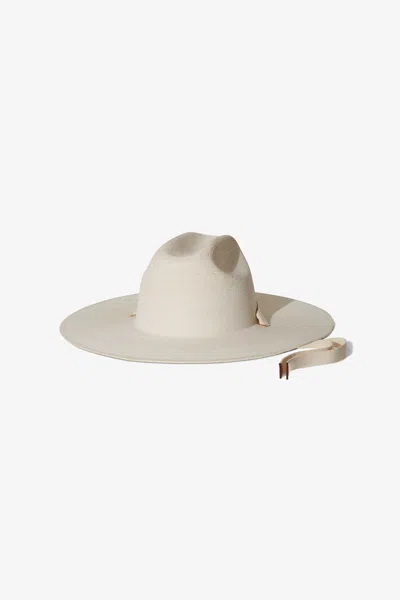 Janessa Leone Palmer Hat | Final Sale In Neutral