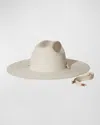 Janessa Leone Palmer Straw Hat In Bleach