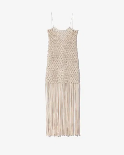 Janessa Leone Pia Dress In Off-white