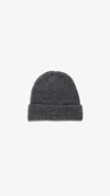 Janessa Leone Piper Wool-blend Beanie In Gray