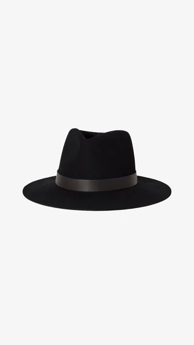 Janessa Leone Ross Hat In Black
