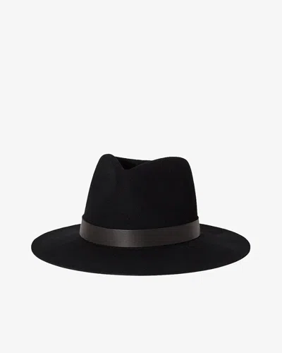 Janessa Leone Ross Hat In Black