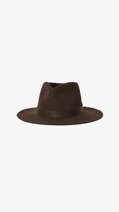 Janessa Leone Ross Hat In Brown