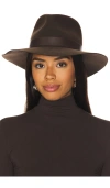Janessa Leone Ross Hat In Brown
