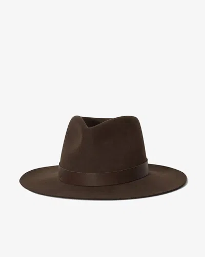Janessa Leone Ross Hat In Chocolate