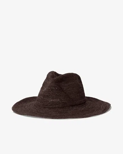 Janessa Leone Sacha Hat In Chocolate