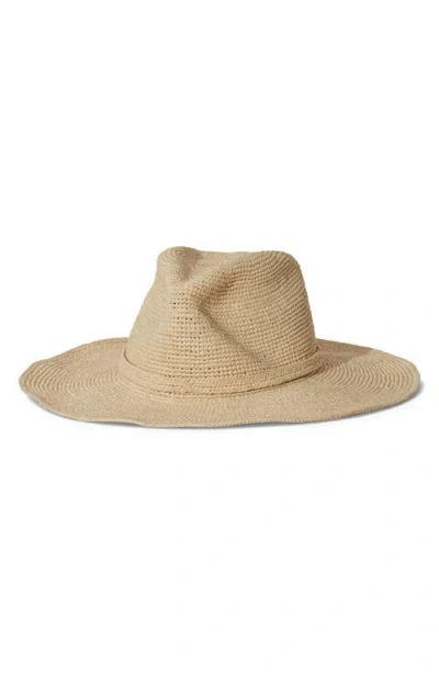 Janessa Leone Janessa Leoné Sacha Straw Cowboy Hat In Neutral