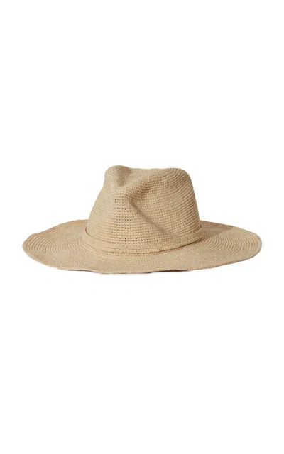Janessa Leone Sacha Straw Hat In Neutral