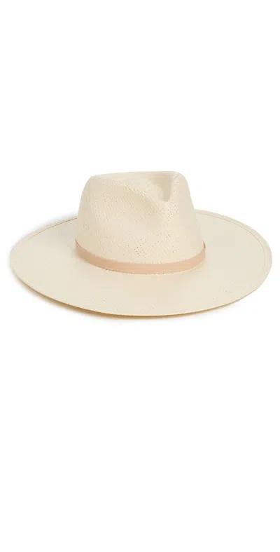 Janessa Leone Sherman Straw Hat Natural