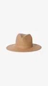 Janessa Leone Simone Hat In Brown