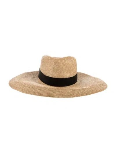 Pre-owned Janessa Leone Straw Hat