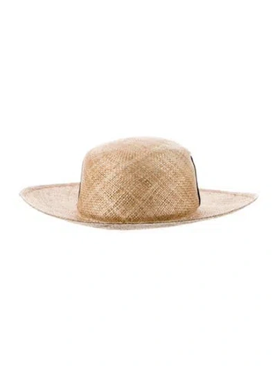 Pre-owned Janessa Leone Straw Hat