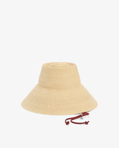 Janessa Leone Suni Bucket Hat In Red