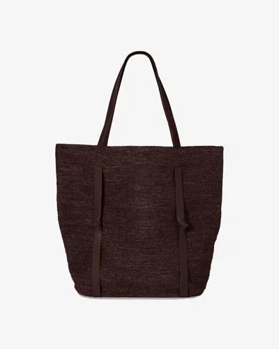 Janessa Leone Tanner Bag In Chocolate