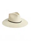Janessa Leone The Otto Hat In Bleach In White