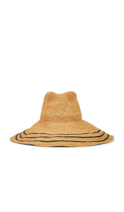 Janessa Leone Waverly Bucket Hat In Brown
