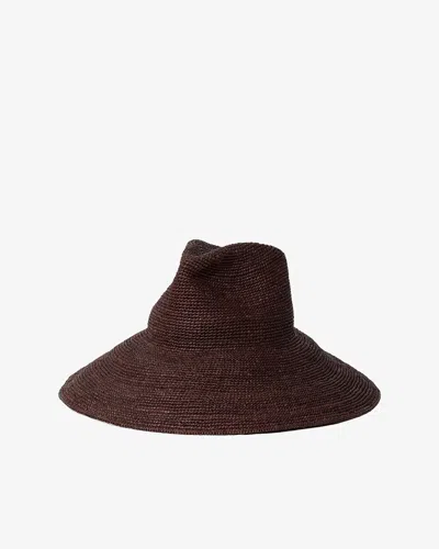 Janessa Leone Waverly Hat In Chocolate
