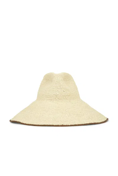 Janessa Leone Waverly Hat In Neutral