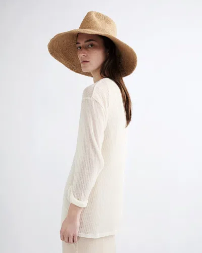 Janessa Leone Waverly Hat In Sand