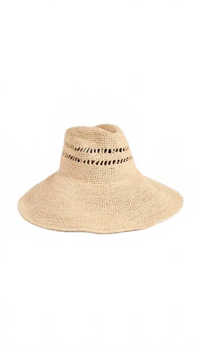 Janessa Leone Women's Harlow Hat In Natural In Neutral