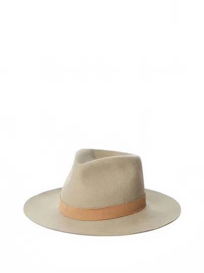 Janessa Leone Women's Ross Hat In Clay In Gray