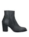 Janet & Janet Ankle Boots In Steel Grey