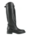 Janet & Janet Woman Boot Black Size 9 Soft Leather