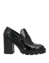 Janet & Janet Woman Loafers Black Size 6 Soft Leather