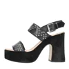 Janet & Janet Sandals Black In Nero Neri E Grigi