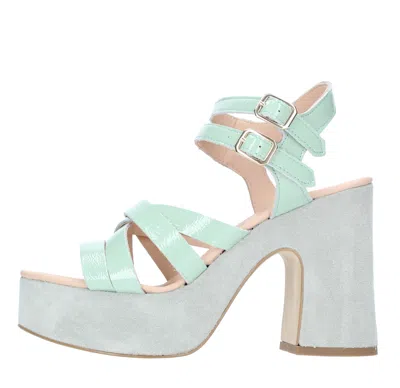 Janet & Janet Sandals Mint Green In Verde Blu E Verdi