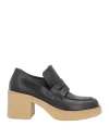 Janet & Janet Woman Loafers Black Size 8 Soft Leather