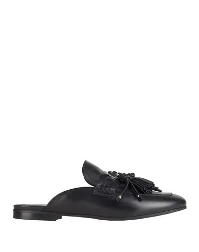 Janet & Janet Woman Mules & Clogs Black Size 7 Soft Leather