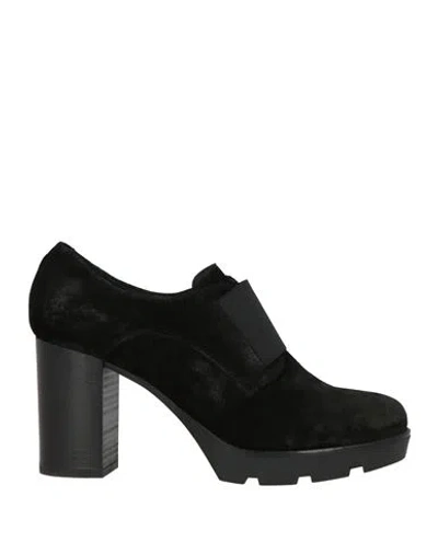 Janet Sport Woman Ankle Boots Black Size 5 Leather