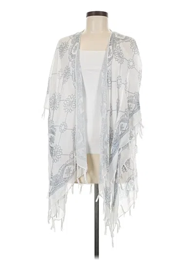 Pre-owned Janice Kimono In Silver