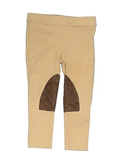 Pre-owned Janie And Jack Kids' Active Pants In Brown