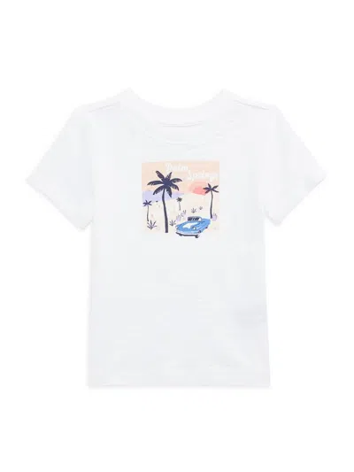Janie And Jack Baby Boy's Scenic Graphic Tee In White