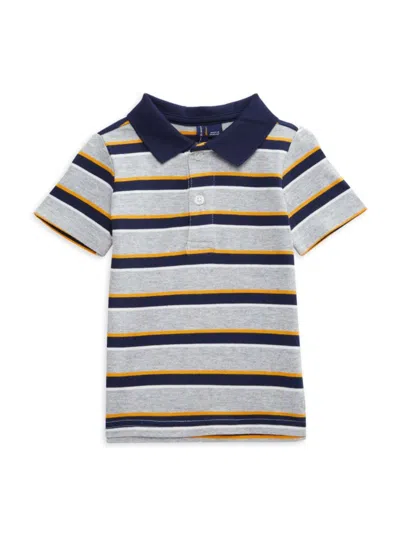 Janie And Jack Baby Boy's Striped Polo In Multi