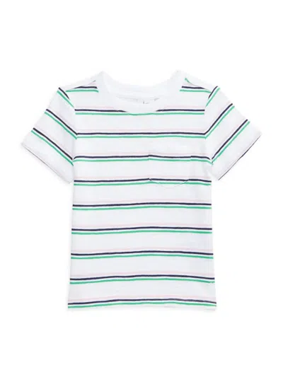 Janie And Jack Baby Boy's Striped Tee In Multi