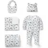 Janie And Jack Baby Bundle Of Love Gift Set In Gray